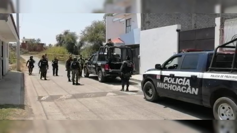 Ataque armado deja 2 heridos, en Uruapan 