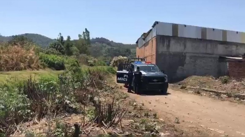 Asesinan a balazos a hombre, en Uruapan 