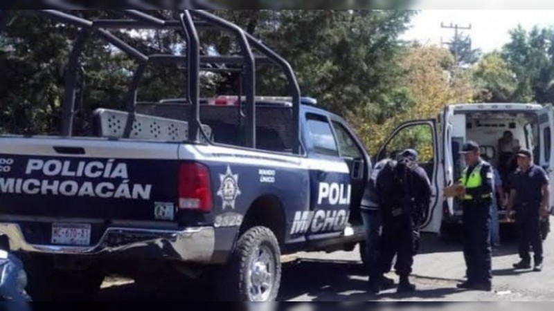 Se enfrentan policías y sicarios, en Tiquicheo; 2 pistoleros abatidos 