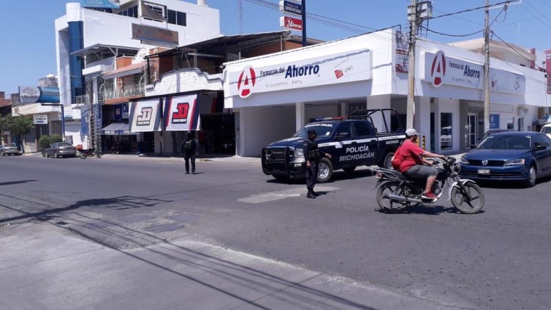 Con acciones preventivas, SSP hace frente al COVID-19 en Apatzingán 