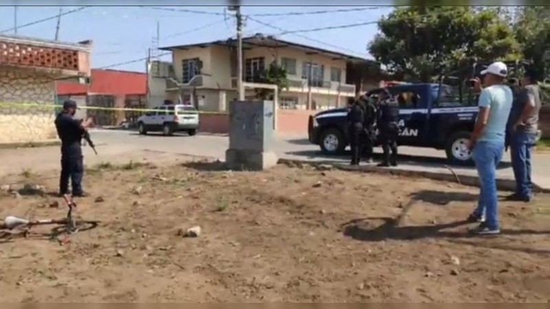 Era policía en activo, uno de los asesinados, en Uruapan 