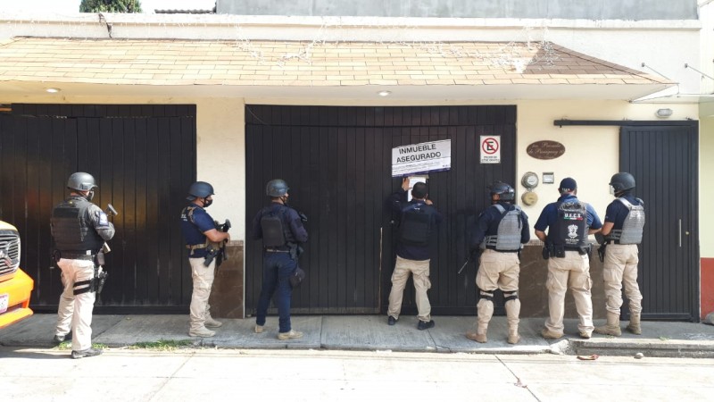 Revientan supuesta casa de seguridad de secuestradores, en Uruapan 