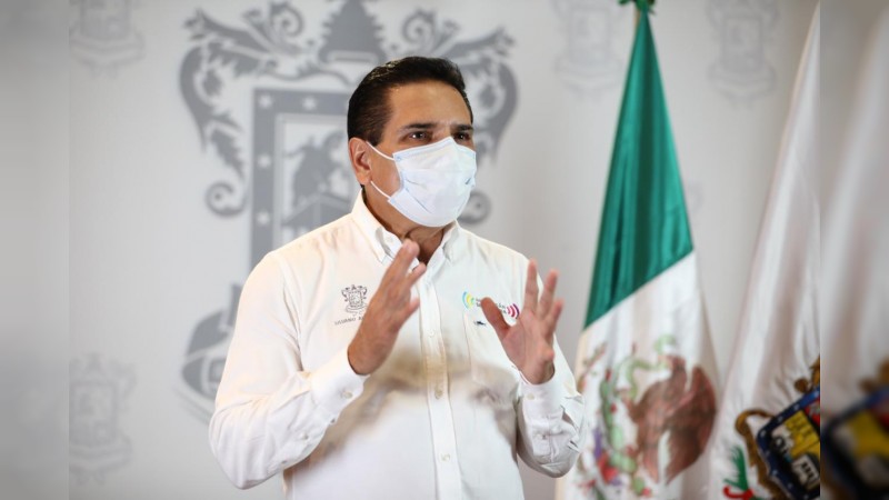 Cada 3 horas, una persona pierde la vida en Michoacán por Covid-19: Gobernador 
