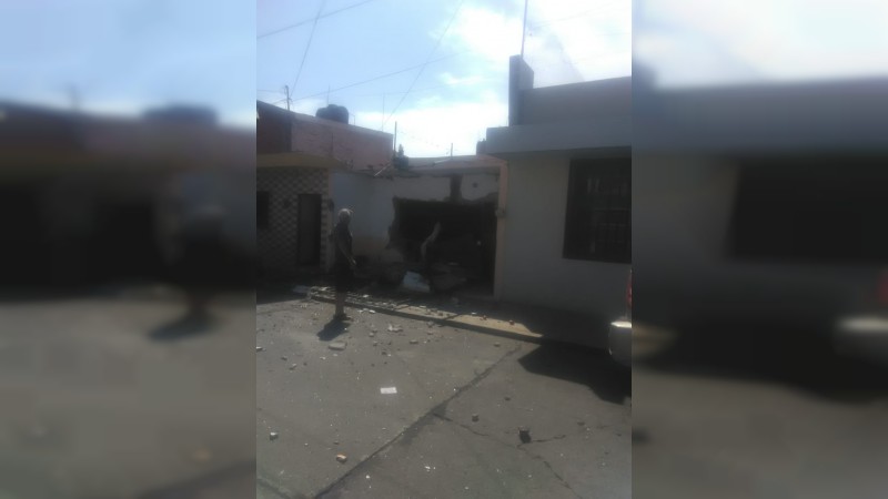Se registra explosión en vivienda de Zamora; dos heridos   