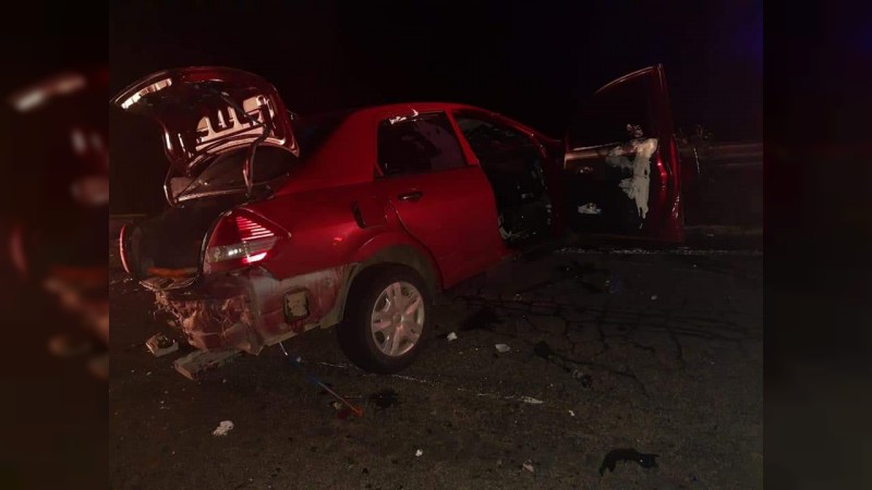 Muere conductor de auto, en percance registrado en Zitácuaro 