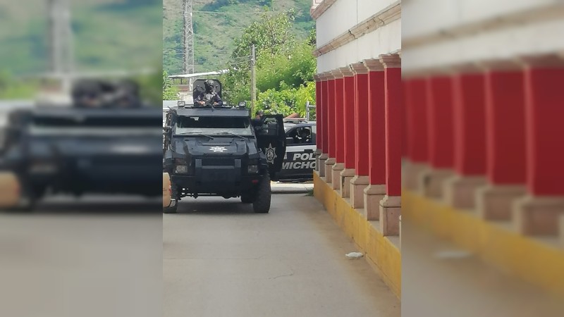 Realizan operativo en Coalcomán, tras atentado contra ex alcalde  