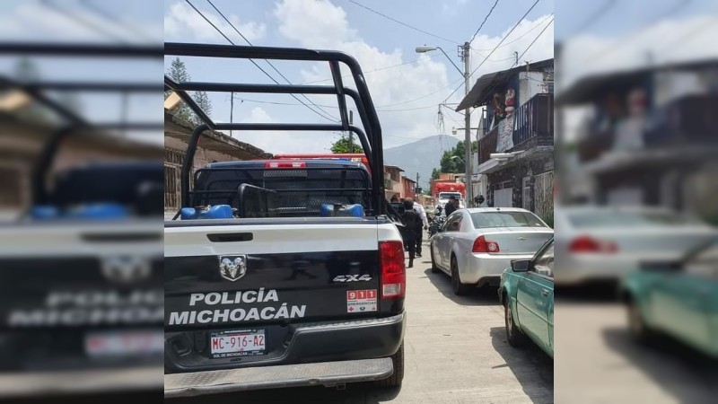 Atacan a balazos a una mujer, en Uruapan 