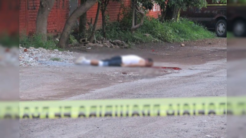 Sicarios en moto ejecutan a un hombre, en calles de Zamora 