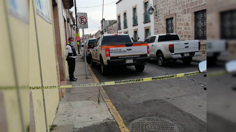 Asesinan a 2 adultas mayores, en vivienda del Centro de Morelia 