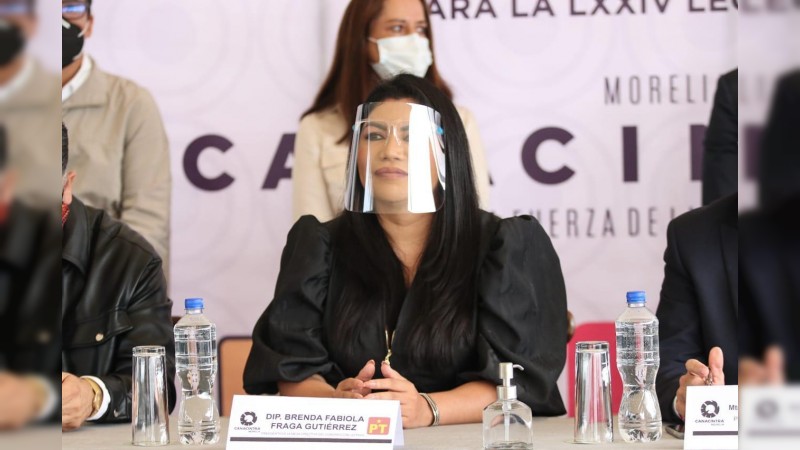 Titular de Seguridad Pública podría comparecer ante Congreso por represión en Tiripetío: Brenda Fraga