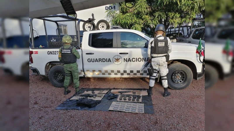 Inicia FGR indagatoria por localización de armamento abandonado, en Zamora 