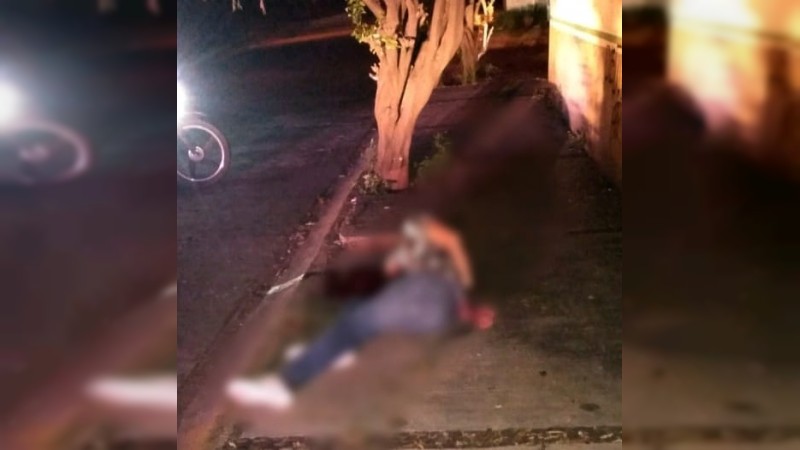 Tiran cadáver baleado y maniatado, en calles de Zamora 