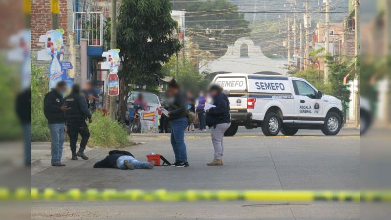 Matan a hombre que caminaba por calles de Zamora 
