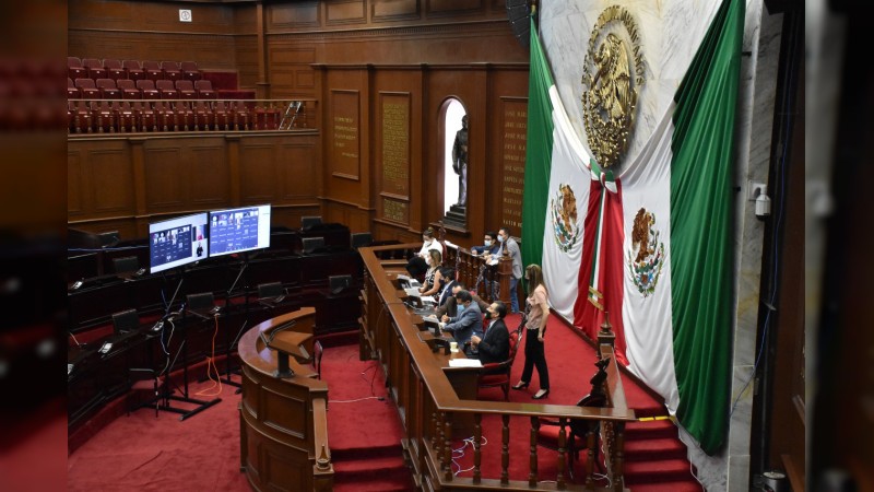 Congreso michoacano aprueba reformas constitucionales para impulsar el desarrollo de la juventu