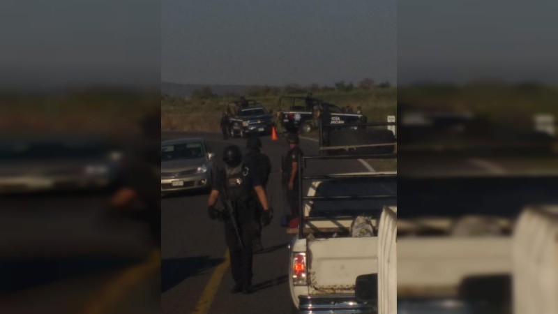 Dejan 2 cadáveres a un costado de carretera, en Apatzingán 