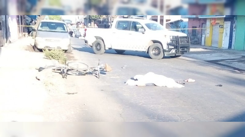 Camión arrolla y mata a ciclista, en Zamora 