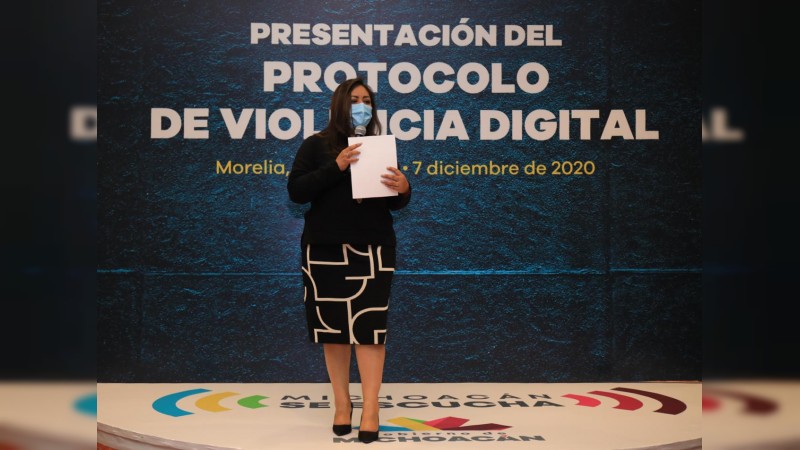 Presenta Michoacán primer protocolo a nivel nacional contra la violencia digital