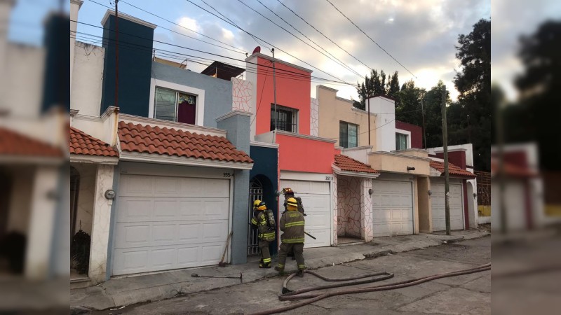 Explota cilindro de gas LP dentro de vivienda, en Morelia 