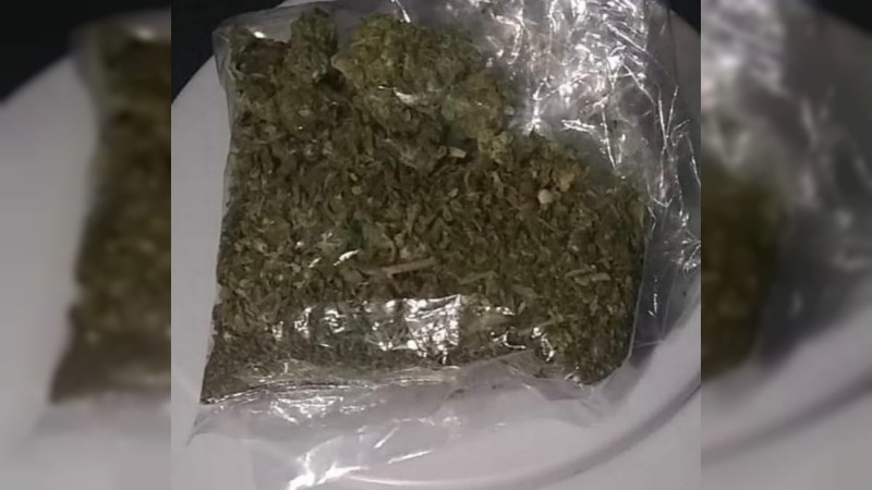 En Morelia, detiene SSP a uno en posesión de marihuana