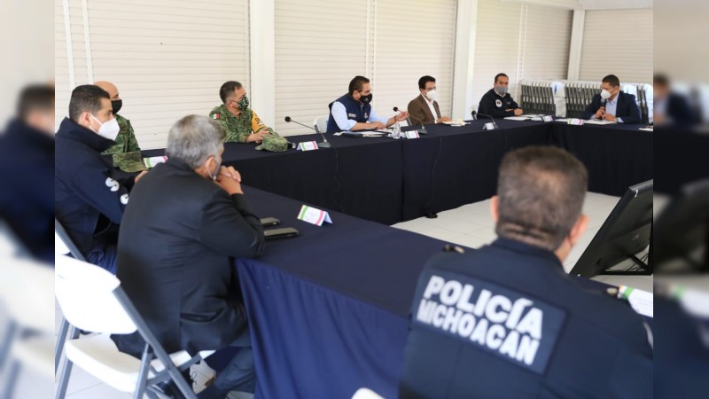 Acuerdan Operación Conjunta Michoacán para fortalecer seguridad