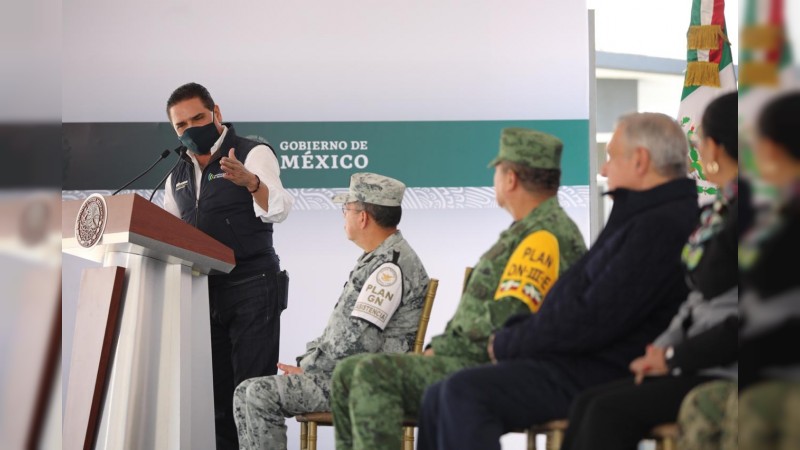 Afirma Silvano que ningún cártel tiene hegemonía, en Michoacán 