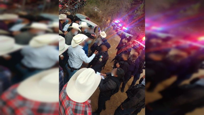 Policías dispersan un jaripeo, en Morelia y son agredidos; hay 5 uniformados heridos 