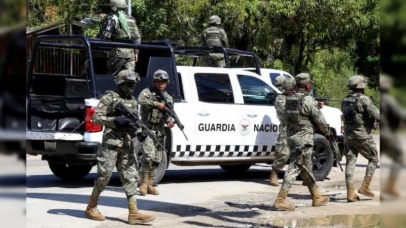 En operativo, GN detuvo a hombre armado, en Zitácuaro 
