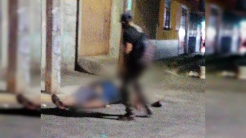 Sicarios asesinan a hombre, en calles de Morelia 