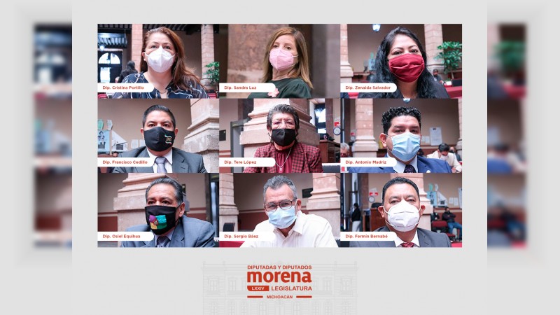 Desproporcionado arrestar o multar a quien no use cubrebocas: diputados de Morena