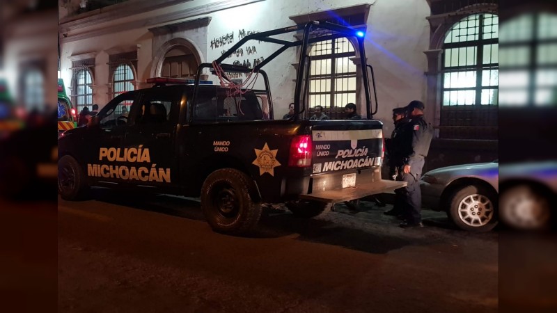 Retan delincuentes a la autoridad, en Zamora; matan a hombre a tiros 