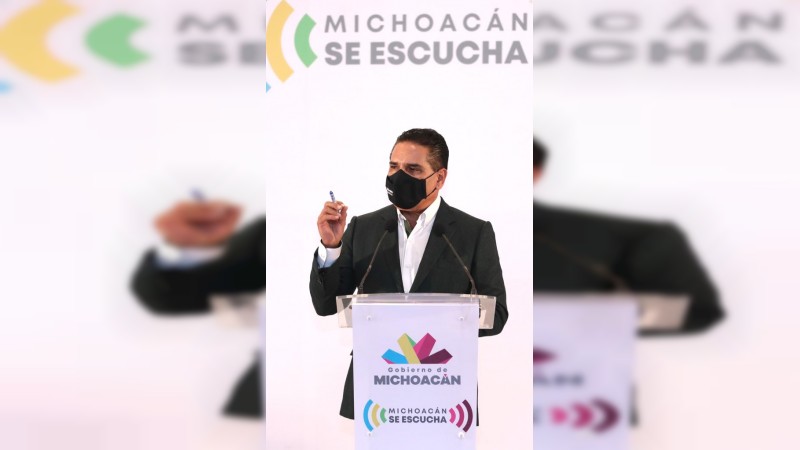 Endurece Michoacán medidas sanitarias durante febrero: Silvano Aureoles 