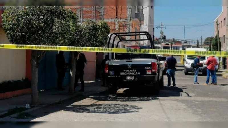 Asesinan a pareja en la Rector Hidalgo, Morelia