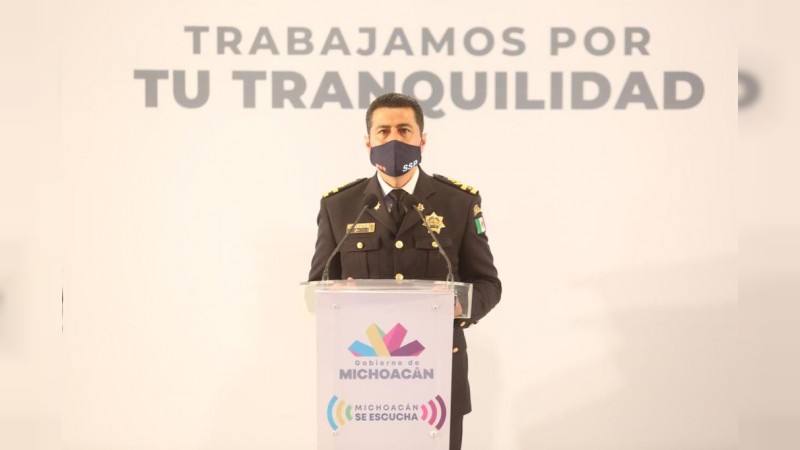 Disminuye incidencia delictiva, en Michoacán: SSP