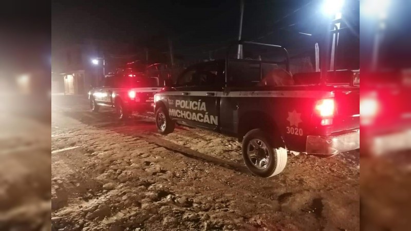 Detonaciones de arma de fuego, en Morelia; se moviliza policía 