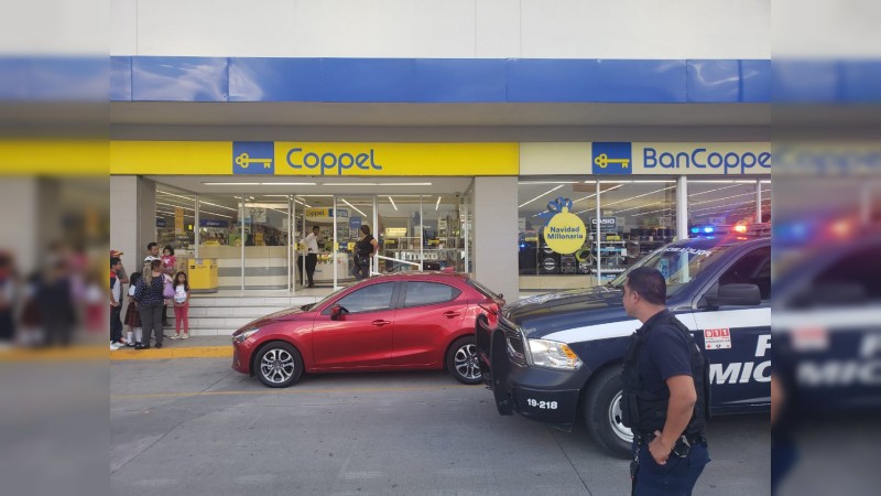 Otro robo a tiendas Coppel, en Michoacán 
