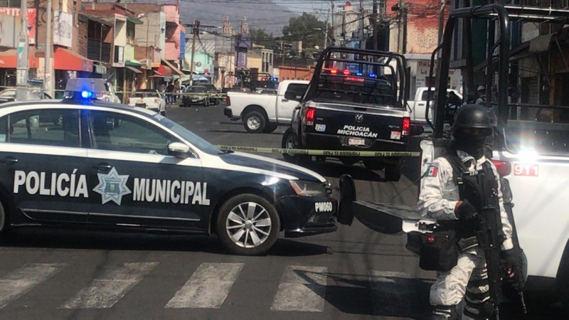 Matan a balazos a motociclista en céntrica avenida de Morelia