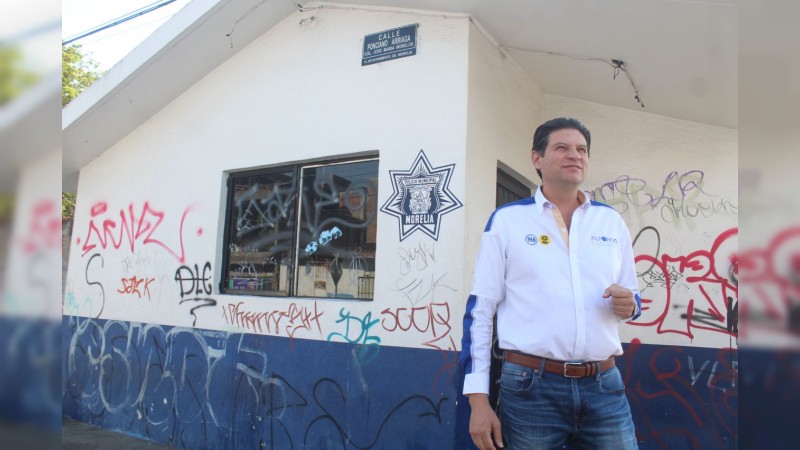 Alfonso Martínez promete recuperar casetas de policía abandonadas