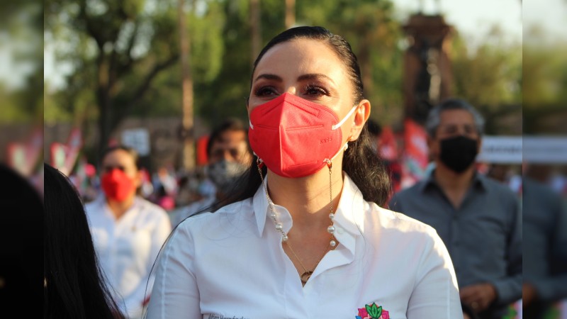 Regresará la paz a Michoacán a través de la atención integral: Adriana Hernández