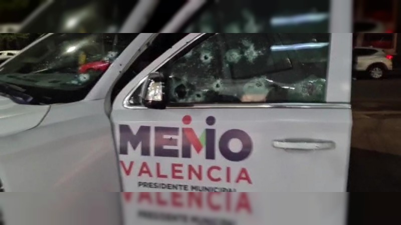 Atentan contra colaboradores de Memo Valencia, en Morelia 