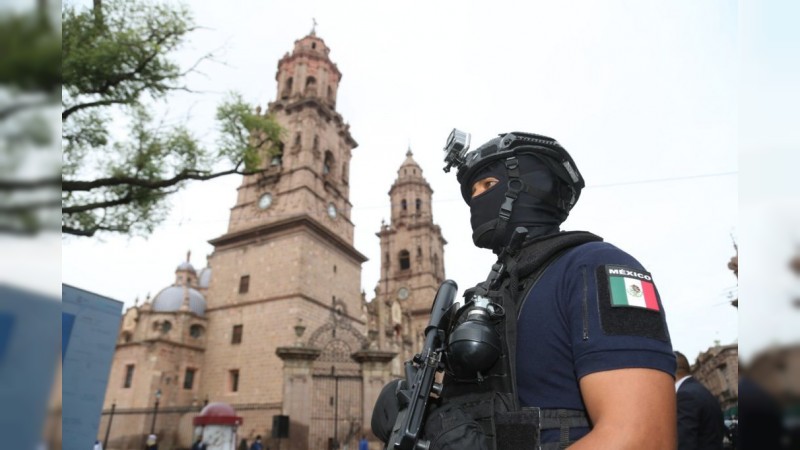 Más de 2 mil policías vigilarán la jornada electoral, en Michoacán