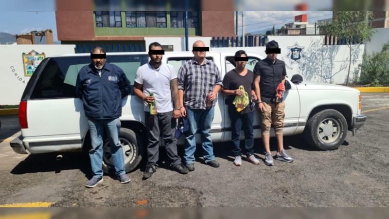 Hidalgo: caen sujetos que amenazaban con quemar vivo a quien saliera a votar 
