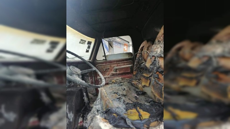 Grupos armados continúan incendiando autos, en Zitácuaro  
