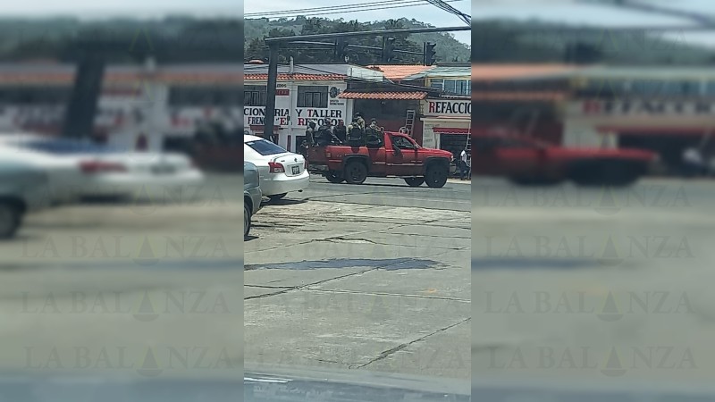 Reportan a gente fuertemente armada, en calles de Pátzcuaro  