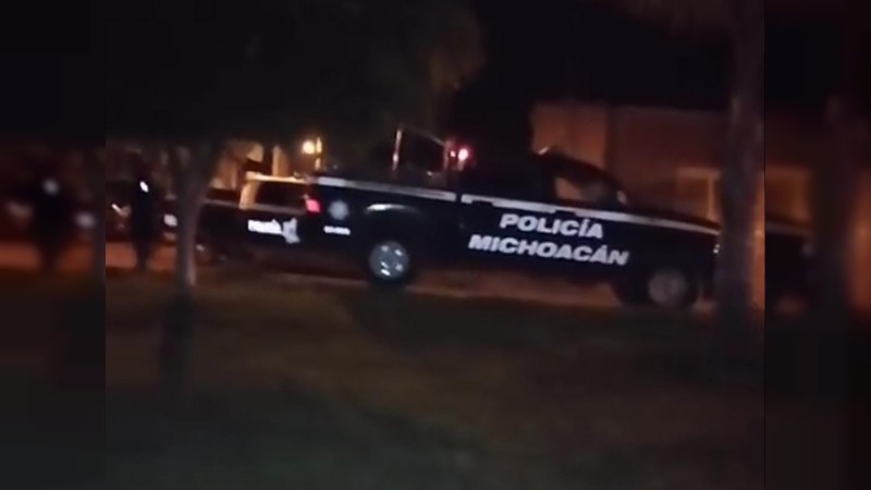 Atacan a tiros a pareja, en Uruapan; el hombre murió 