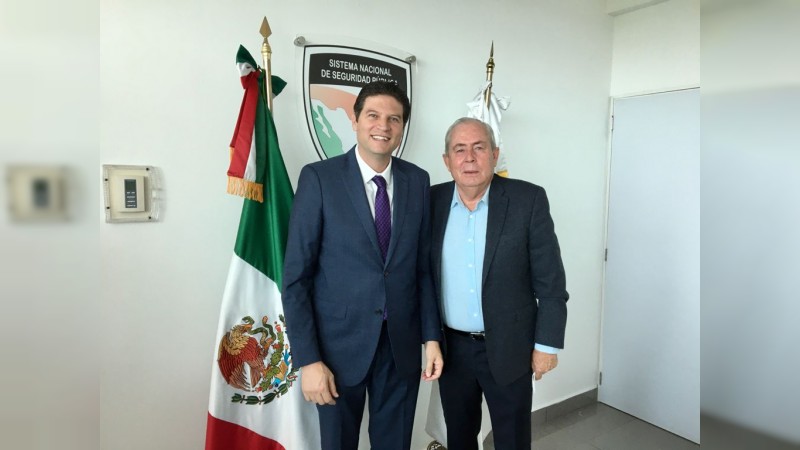Trabaja Alfonso Martínez, en la recuperación de la seguridad en Morelia